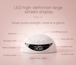Wearable breast pump my-375 7