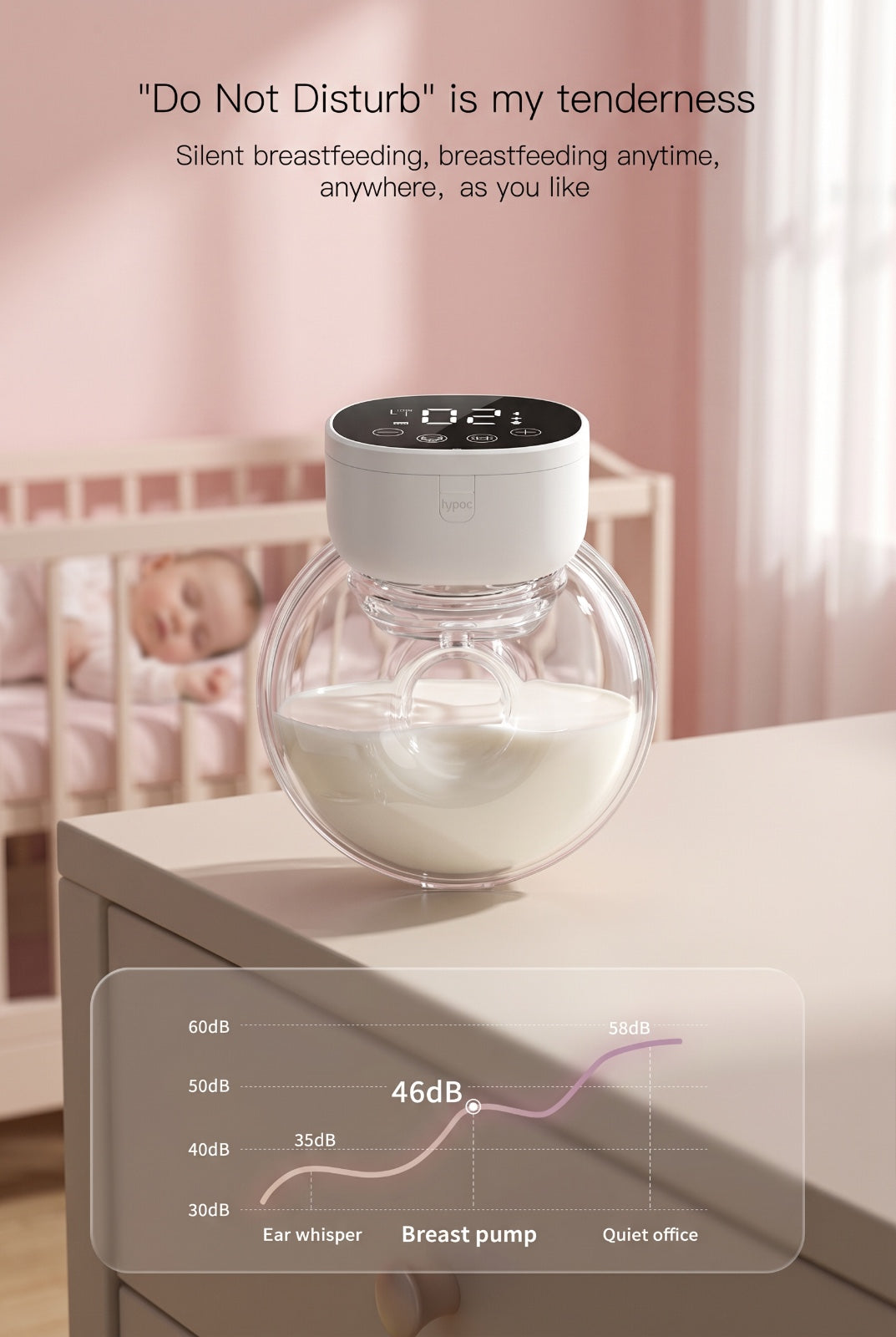 wearable breast pump my-376
