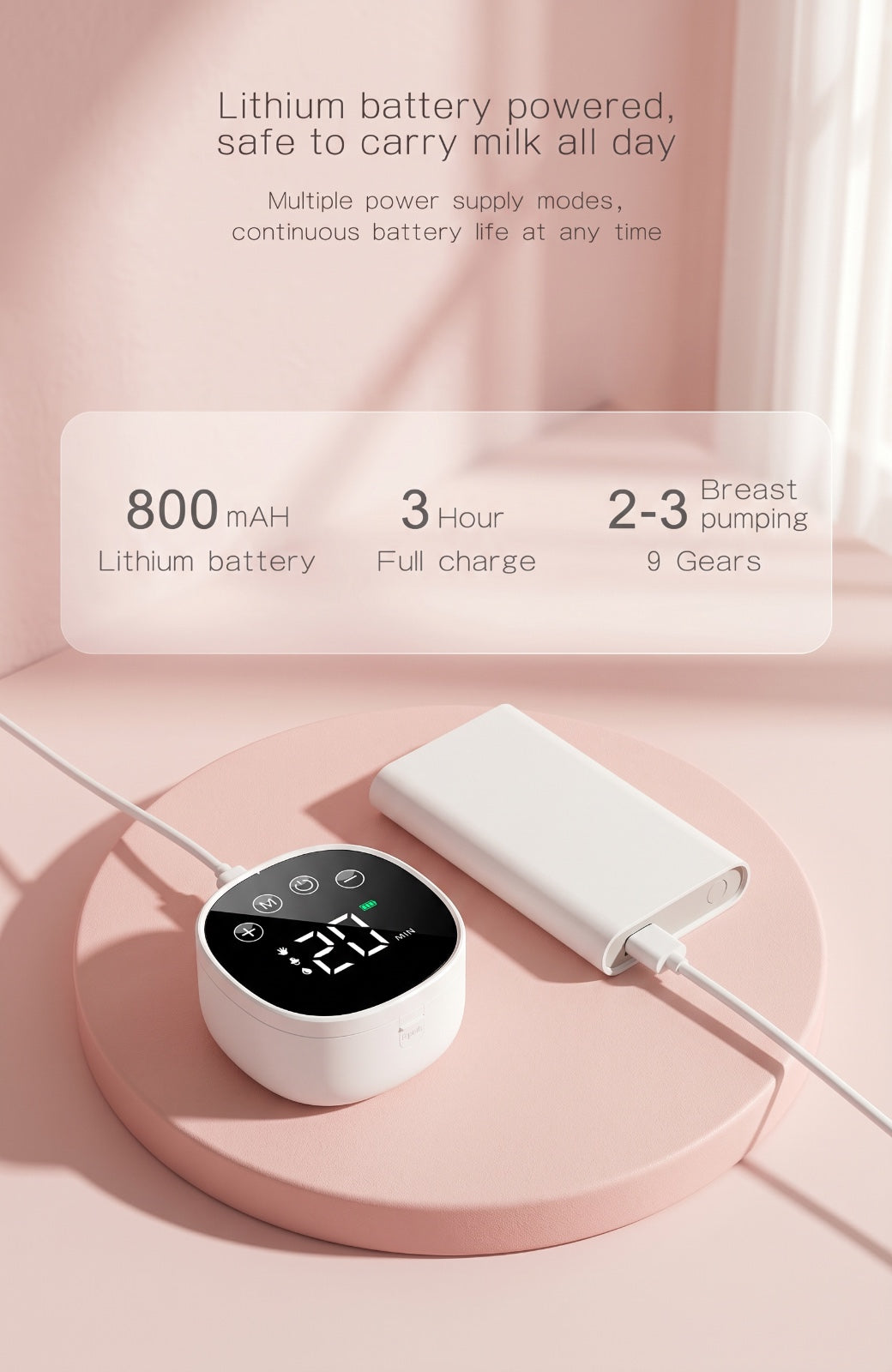 wearable breast pump my-376