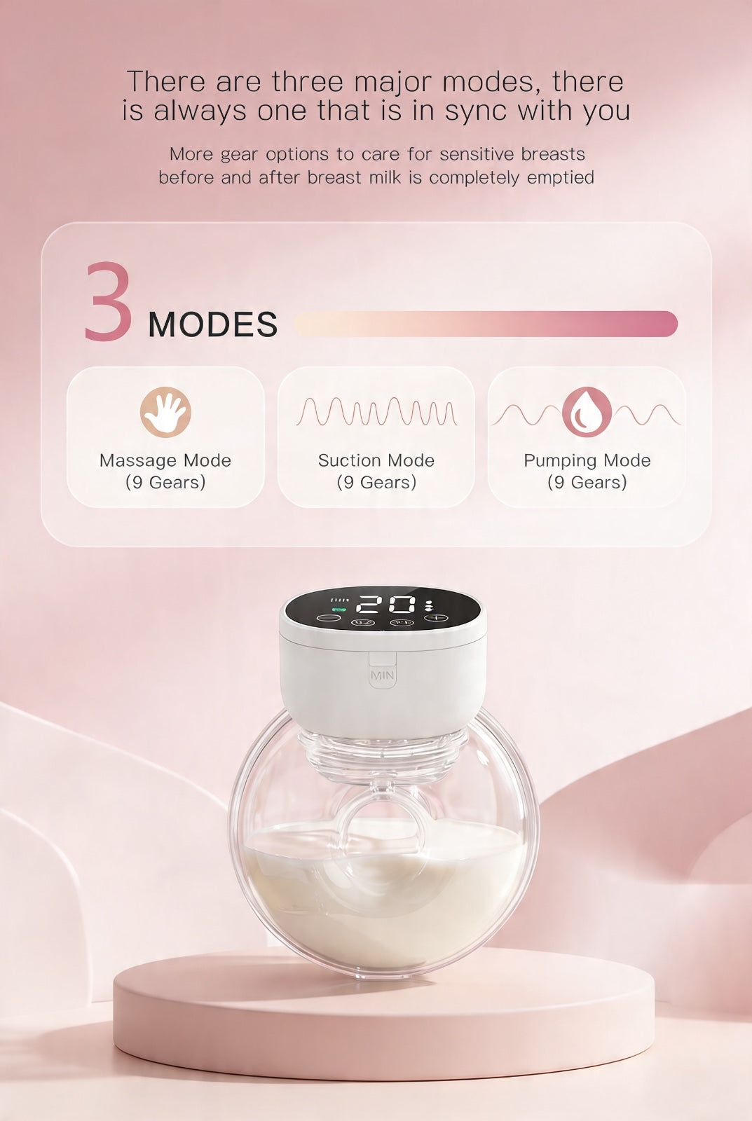 wearable breast pump my-376