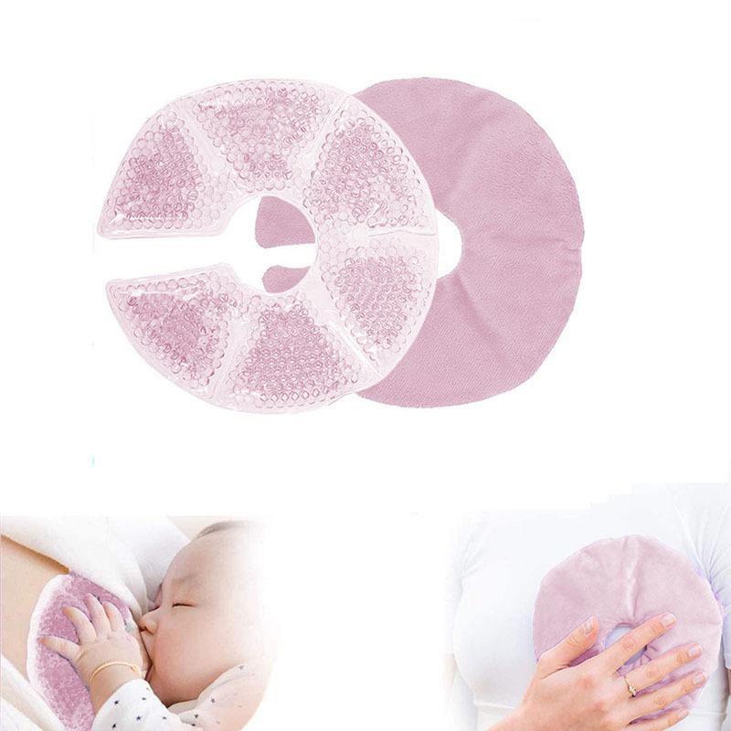 Breast Therapy Pads - Hot &amp; Cold Gel Pads for Breastfeeding &amp; Postpartum Recovery, Pain Relief for Mastitis &amp; Engorgement